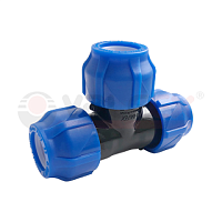 Тройник ПНД VALFEX 50х50х50 (2/8) 1210012505050 Тройник ПНД VALFEX 50х50х50 (2/8) 1210012505050